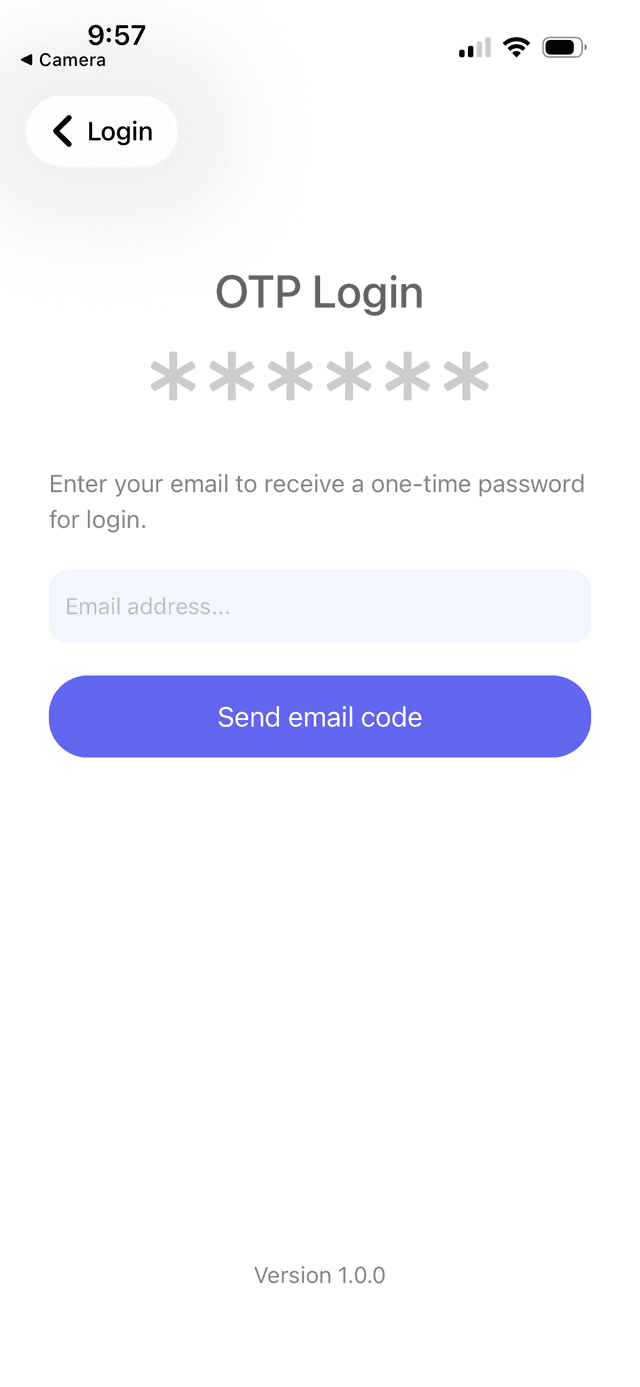 OTP Login