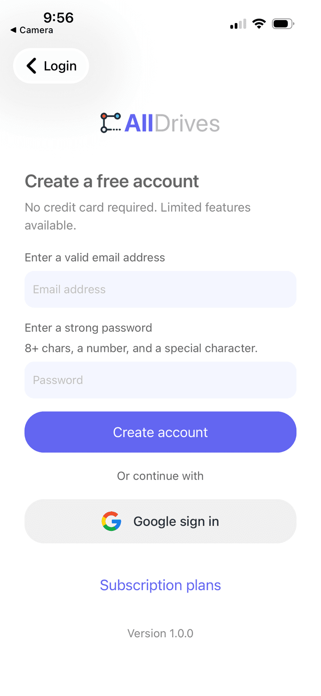 Google Sign-Up